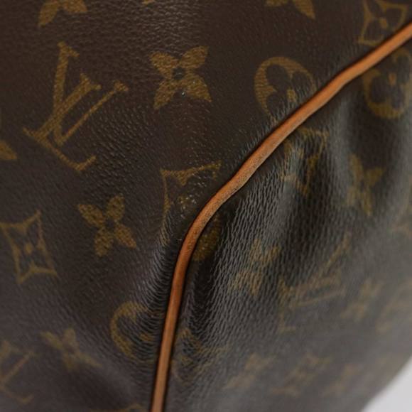 LOUIS VUITTON Monogram Keepall 55 Boston Bag M41424 LV Auth 75490 - Picture 14 of 16
